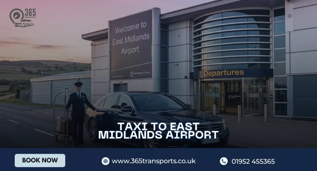 Cheapest Taxi to East Midlands Airport | 365 Transports