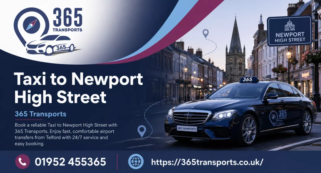 Taxi to Newport High Street | 365 Transports