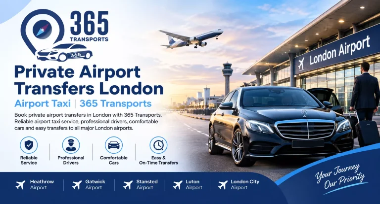 Private Airport Transfers London | Airport Taxi | 365 Transports