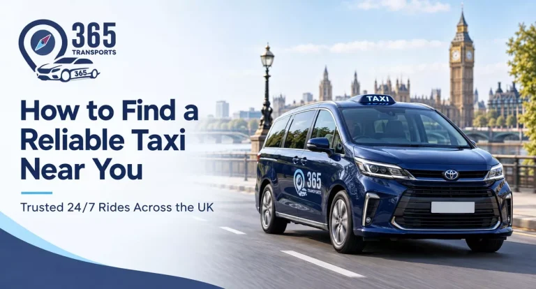 How to Find a Reliable Taxi Near You | 365Transports UK
